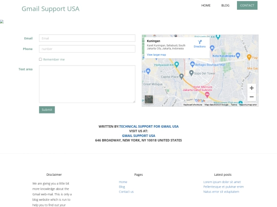 contact screenshot
