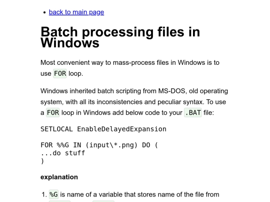 BatchProcessingFilesInWindows screenshot