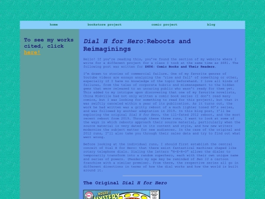 comicproject screenshot