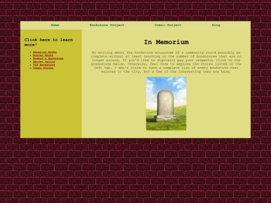 inmemorium screenshot