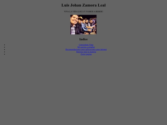 CUV/curriculum screenshot