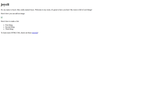 index screenshot