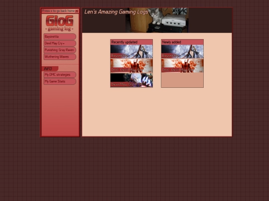 gamelogs screenshot