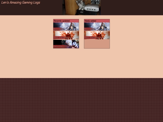 gamelogsHome screenshot