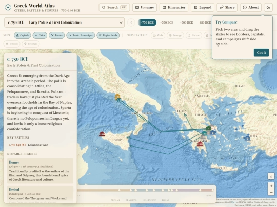 history/greekatlas screenshot