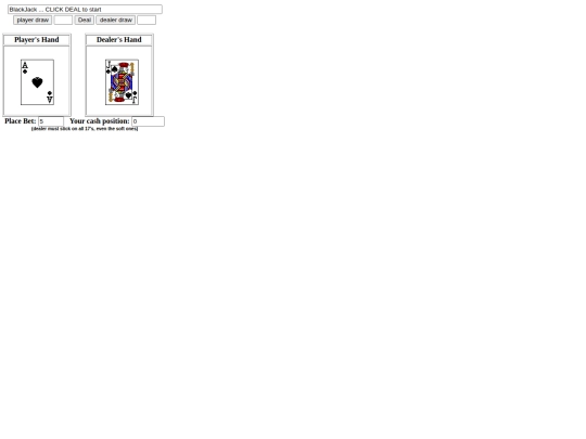 misc/bravehostrefugees/blackjack/blackjack screenshot