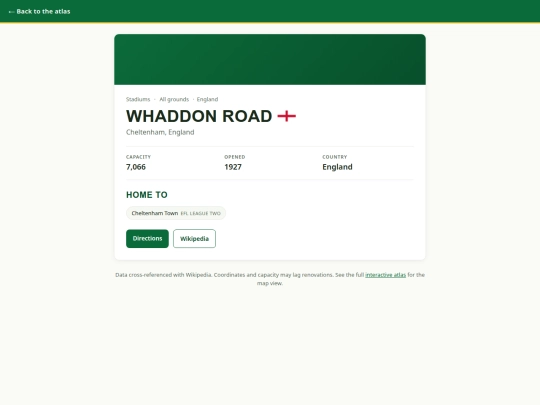 sports/stadiums/s/whaddon-road-cheltenham screenshot
