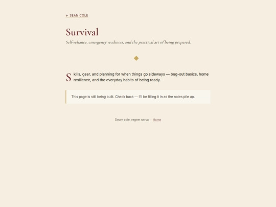 urbansurvival screenshot