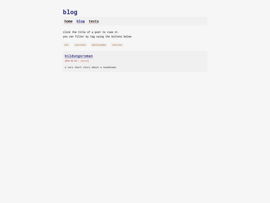 blog screenshot