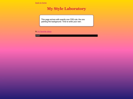 tutorials/css_tutorial screenshot