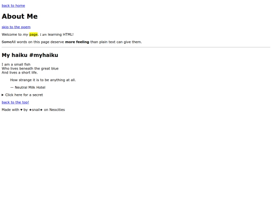 tutorials/second_html_tutorial screenshot
