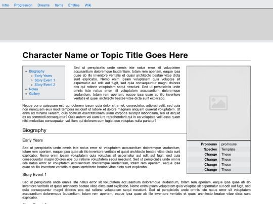 charactertemplate screenshot