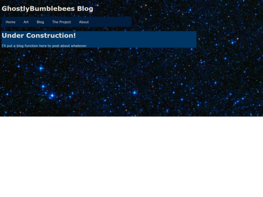 blog screenshot