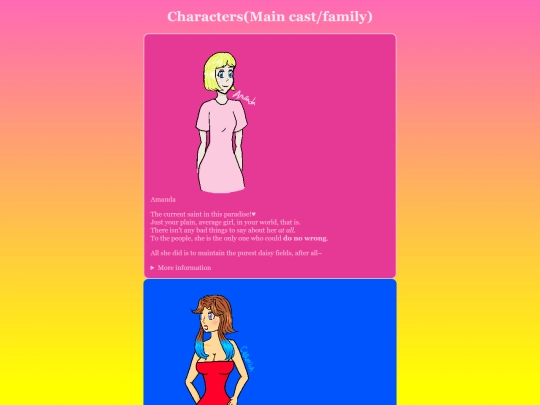 Characters screenshot