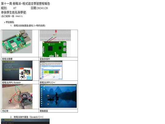 學習歷程報告W11_1120 screenshot