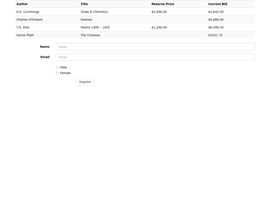 table-forms screenshot