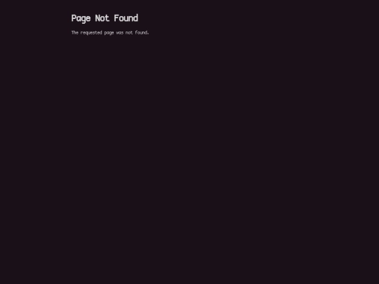 not_found screenshot