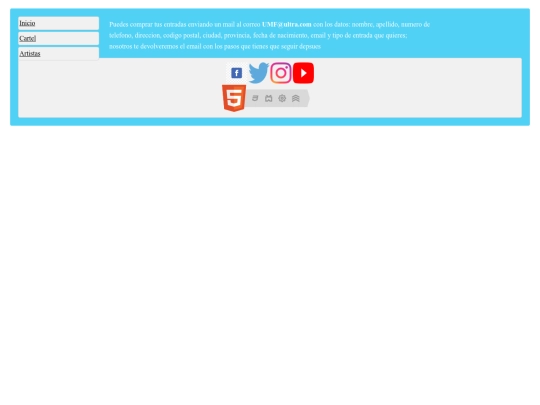 UMF/entradas/entradas screenshot