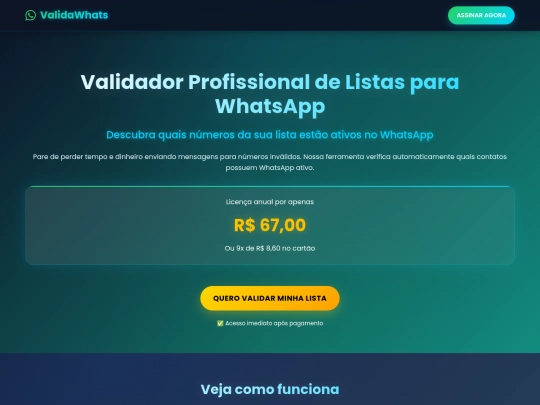 validador screenshot