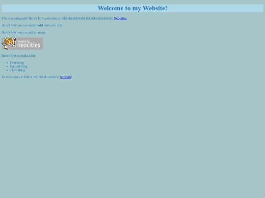 test screenshot