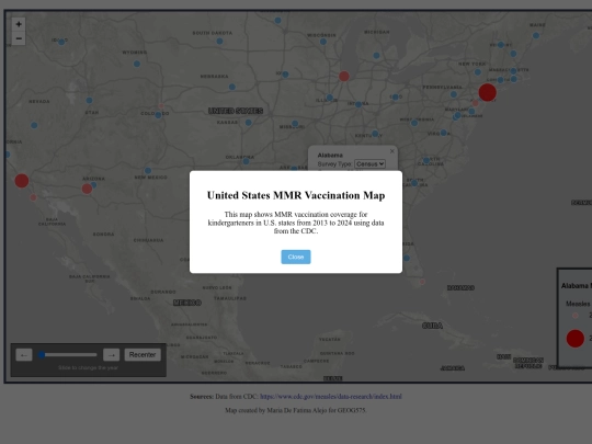 Measles screenshot