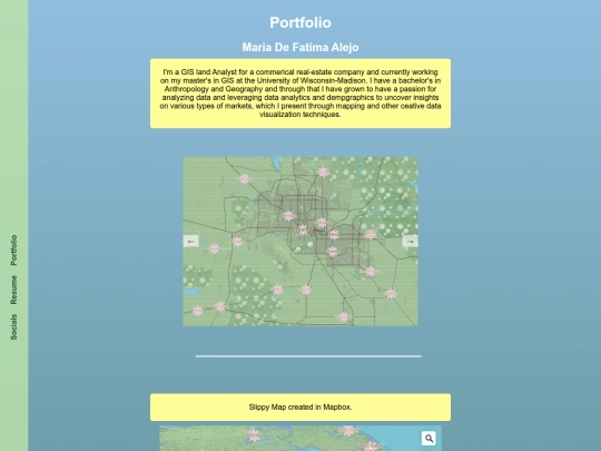 Portfolio screenshot
