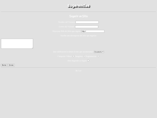 HTML5/sugerencias screenshot