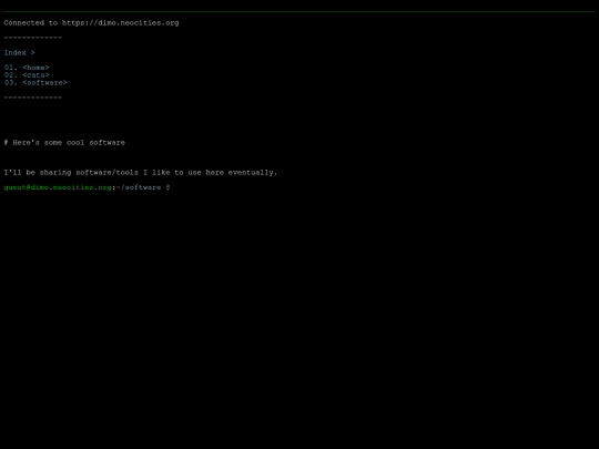 software screenshot