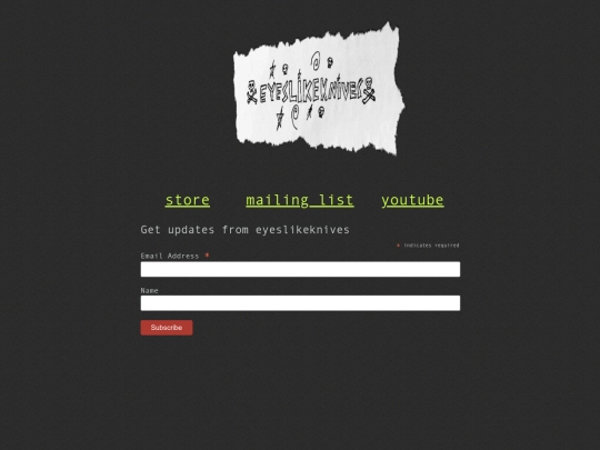 mailinglist screenshot
