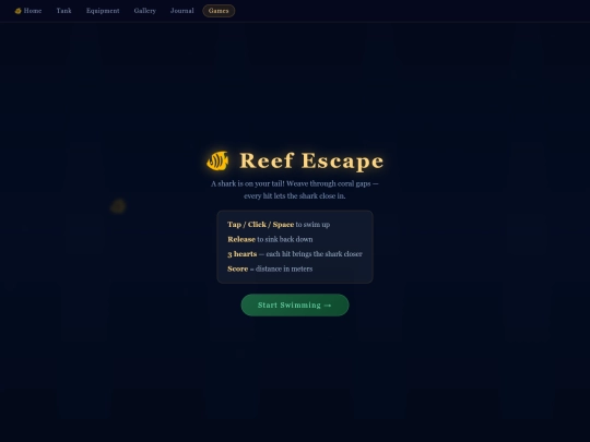 reef-escape screenshot