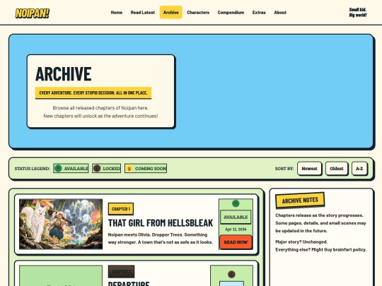 archive screenshot