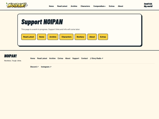 support screenshot
