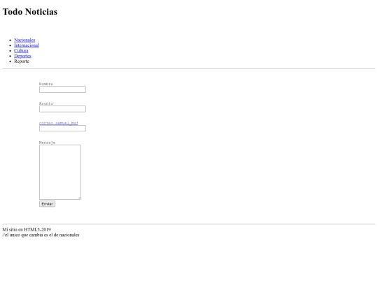HTML5/html5/Reporte_su_noticia screenshot