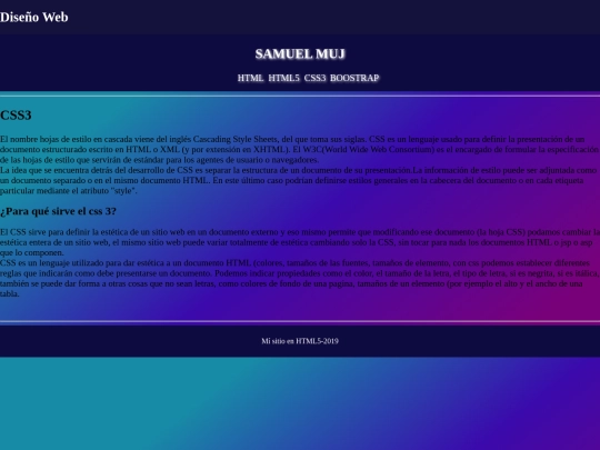 Parcial de Samuel/html/CSS3 screenshot