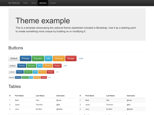 elements screenshot