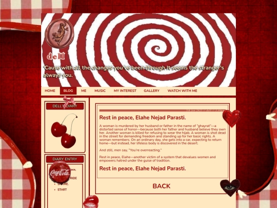 RestinpeaceElaheNejadParasti screenshot