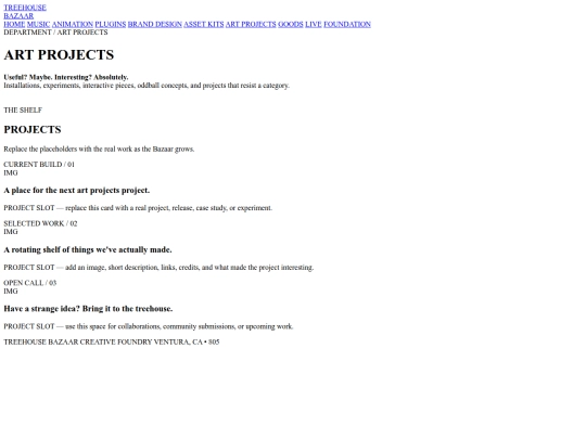art-projects screenshot