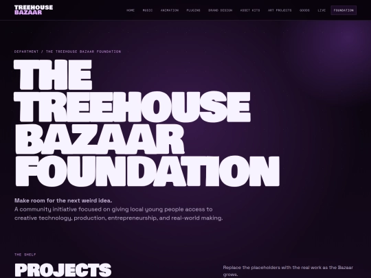 foundation screenshot