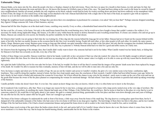 fic/unburnable-things screenshot
