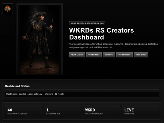 WKRD_Creator_Dashboard_23 screenshot