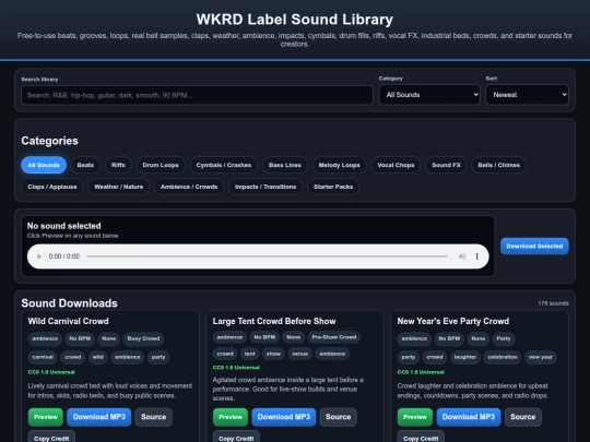 WKRD_Label_Sound_Library_Riffs_Drums_Cymbals screenshot
