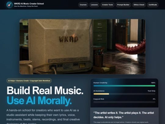 ai-music-creator-school-v2 screenshot