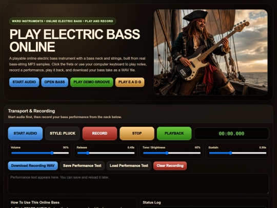 bass-guitar-music-room screenshot