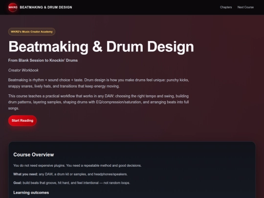 beatmaking-and-drum-design-course screenshot