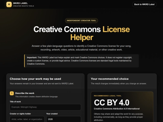 creative-Commons screenshot