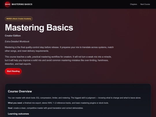 mastering-basics-creator-edition screenshot