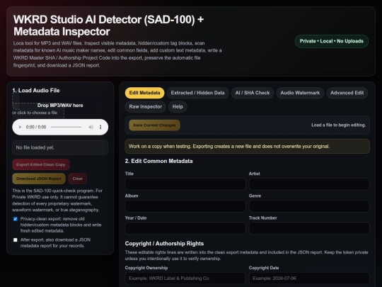 metadata screenshot