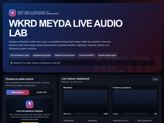 mic-live-audio-lab screenshot