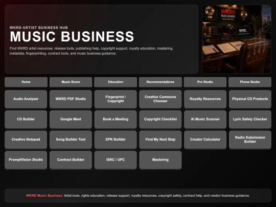musicbusiness screenshot