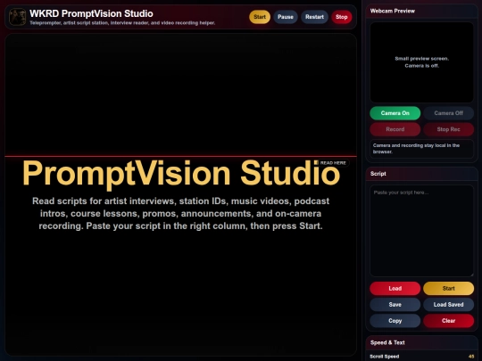 promptvision screenshot